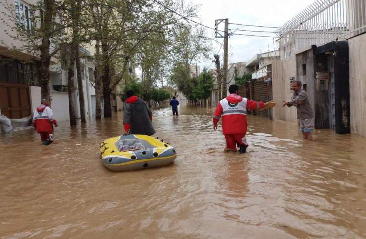 اطلاعیه مهم هلال احمر در خصوص مناطق سیل زده و مسافرت های نوروزی در شرایط نامساعد جوی