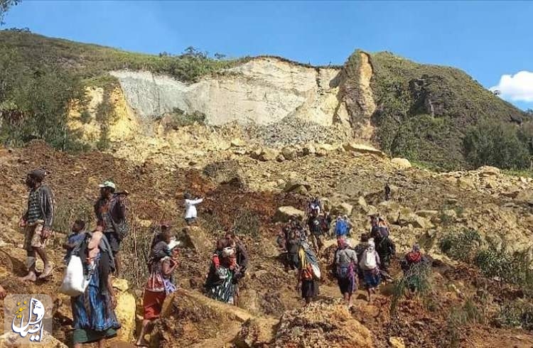 رانش زمین در پاپوآ گینه نو 2000 نفر را زیر خاک مدفون کرد