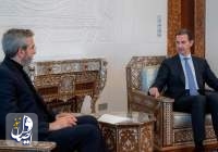 الرئيس الأسد يلتقي باقري كني والحديث يدور حول العلاقات الثنائية وملفات إقليمية