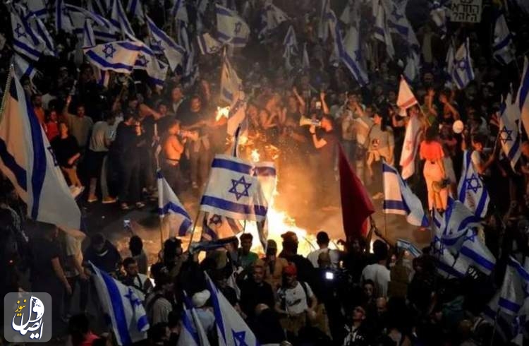 فراخوان برای اعتصاب سراسری تا سرنگونی کابینه نتانیاهو