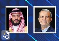 ولي العهد السعودي يهنئ الرئيس الإيراني على فوزه في الانتخابات