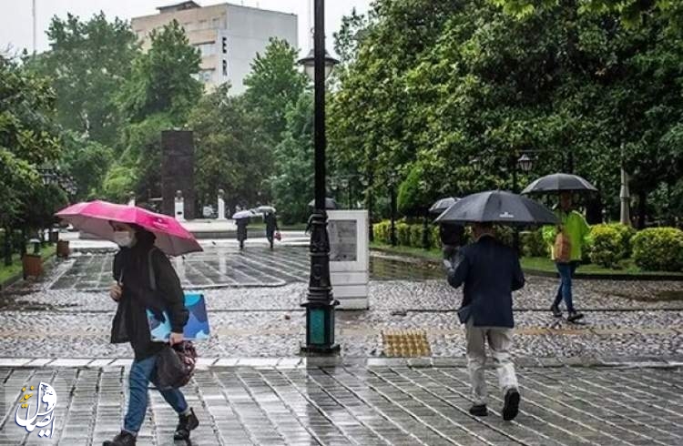 وقوع رگبار باران در مناطق شمالی کشور